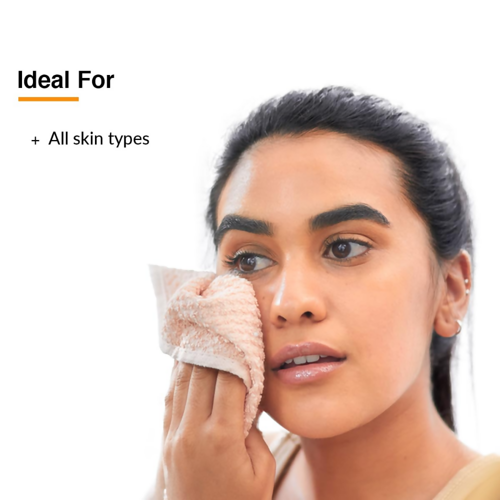 Fixderma 2% Vitamin C Face Wash, Foaming Face Cleanser with Brush