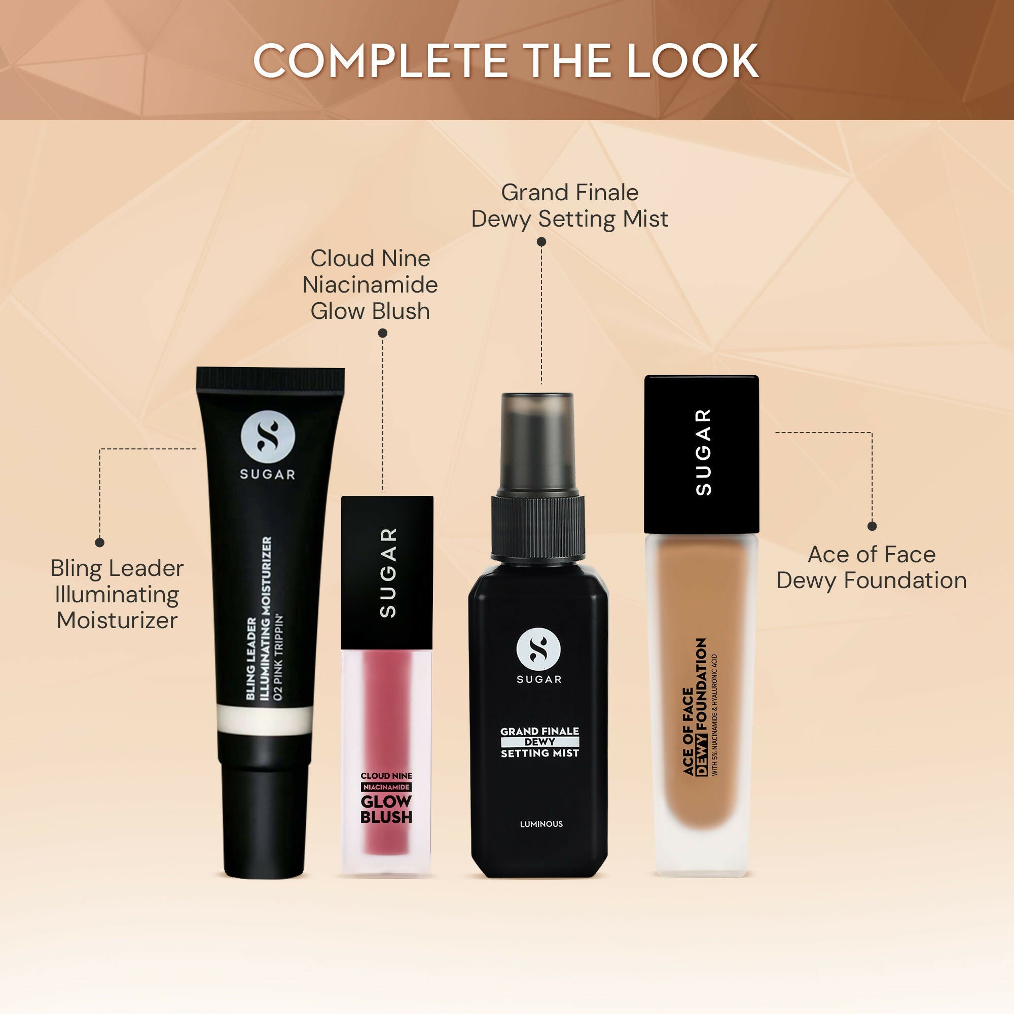 Sugar Ace Of Face Dewy Foundation - 17 Raf