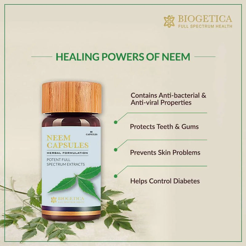 Biogetica Neem Blood Purifying Anti