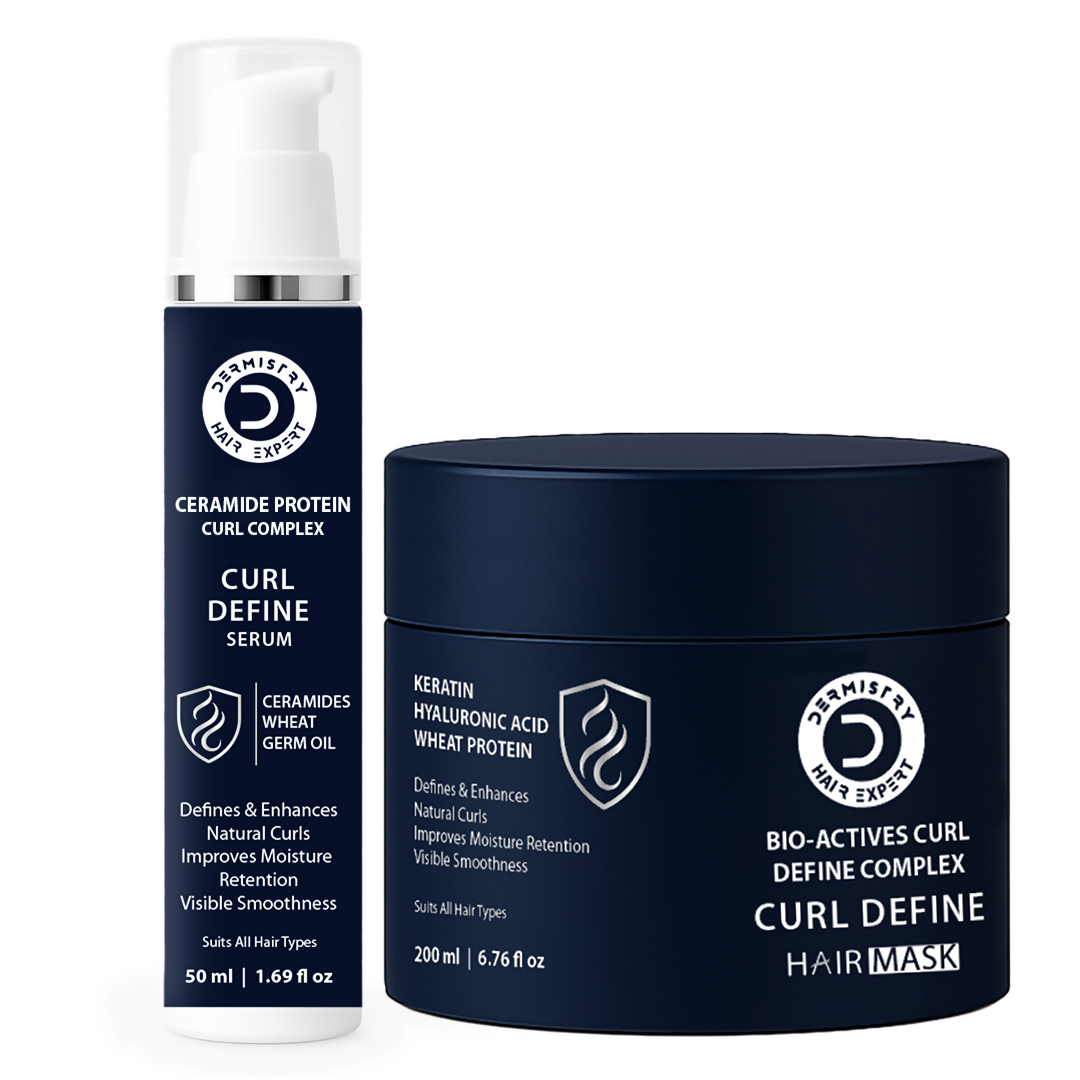 Dermistry Bio Actives Curl Define Complex Curl Defining Retention Enhancement Mask & Serum