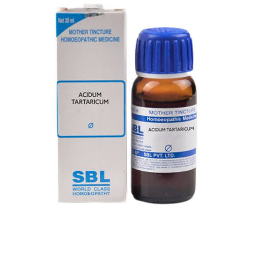 SBL Homeopathy Acidum Tartaricum Mother Tincture Q