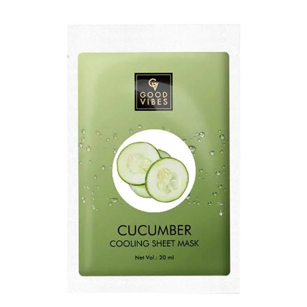 Good Vibes Cucumber Cooling Sheet Mask