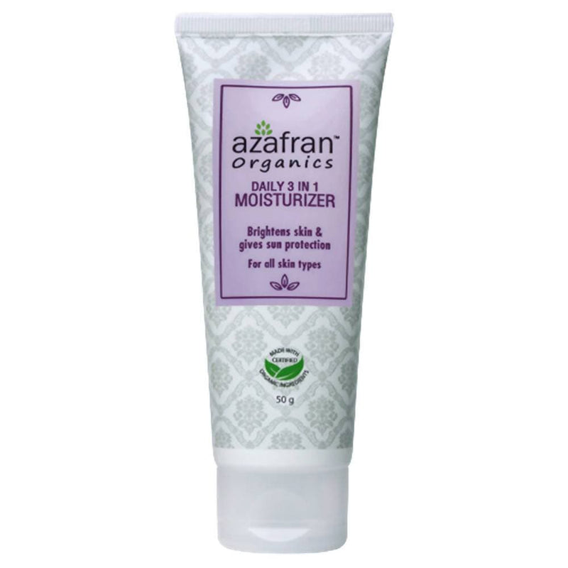 Azafran Organics Daily 3-in-1 Moisturizer