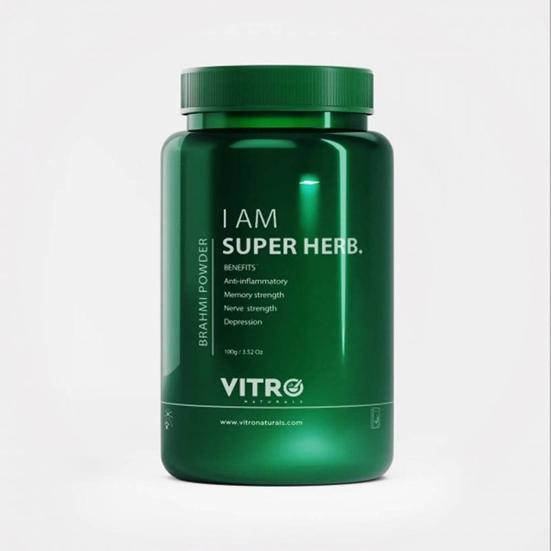 Vitro Naturals I Am Super Herb Brahmi Powder