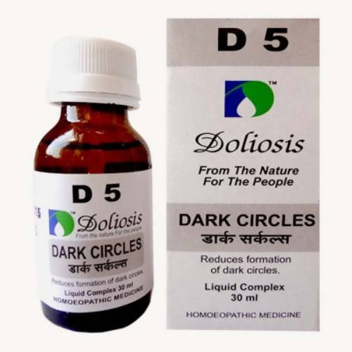 Doliosis Homeopathy D5 Dark Circles Drops