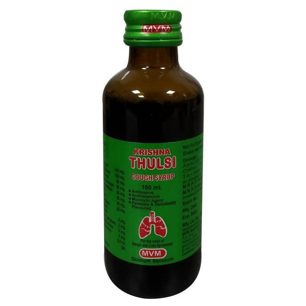 MVM Ayurveda Krishna Thulasi Cough Syrup