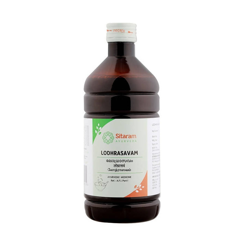 Sitaram Ayurveda Lodhrasavam Syrup