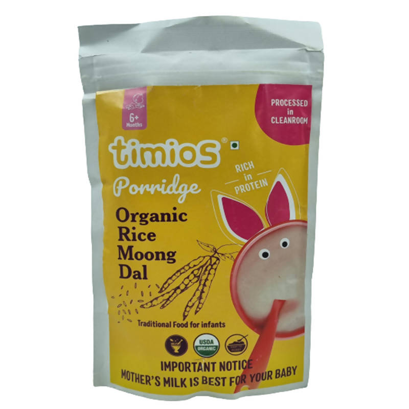 Timios Organic Rice Moong Dal Porridge