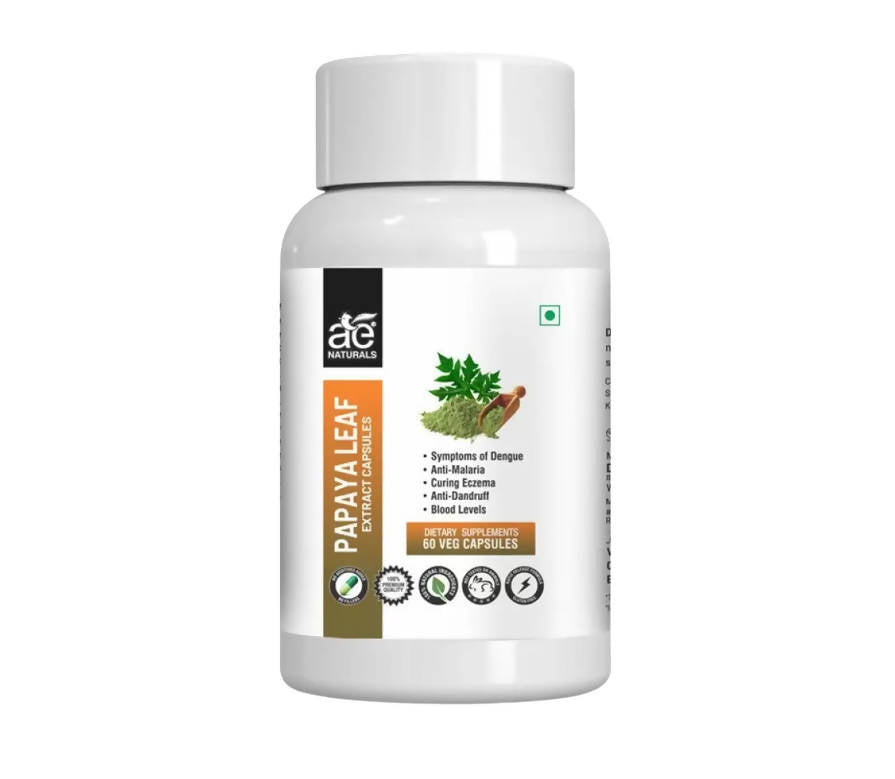 Ae Naturals Papaya Leaf Extract Capsules