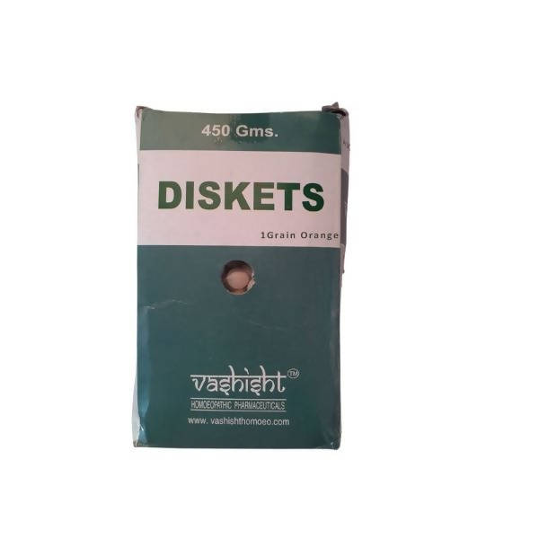 Vashisht Homeopathy Diskets - 1 Grain Orange