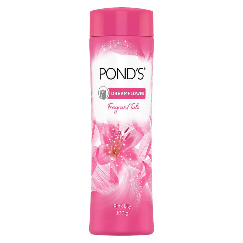 Ponds Dreamflower Fragrant Talc Powder, Pink Lilly