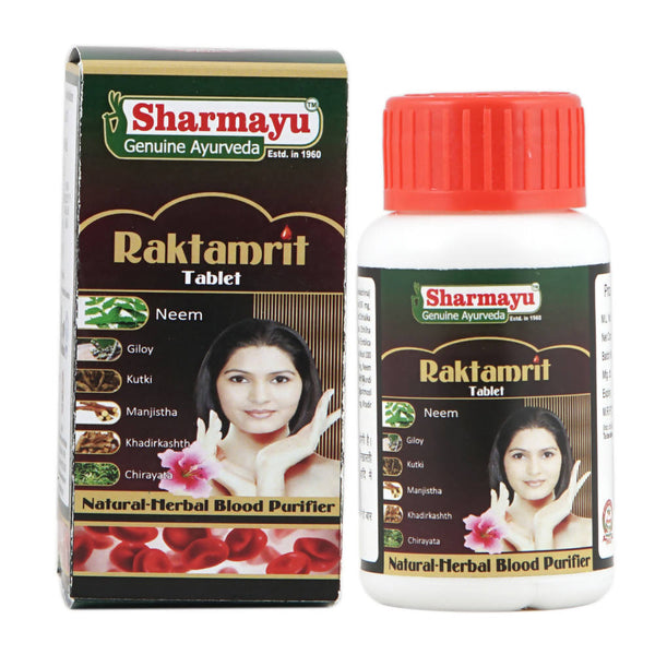 Sharmayu Ayurveda Raktamrit Tablets