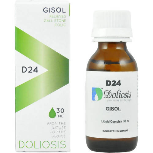 Doliosis Homeopathy D24 Gisol Drops