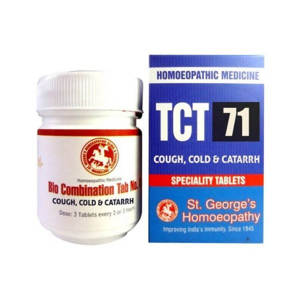 St. George's Homeopathy TCT 71 Tablets