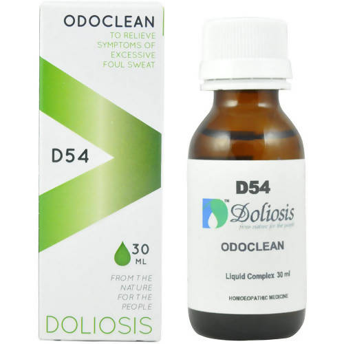 Doliosis Homeopathy D54 Odoclean Drops