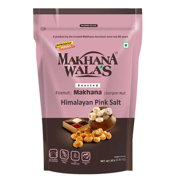 Makhanawala's Roasted Makhana Himalayan Pink Salt