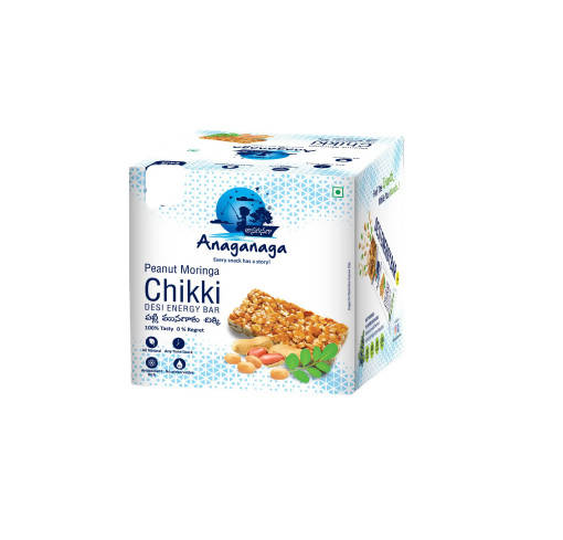 Anaganaga Peanut Moringa Chikki