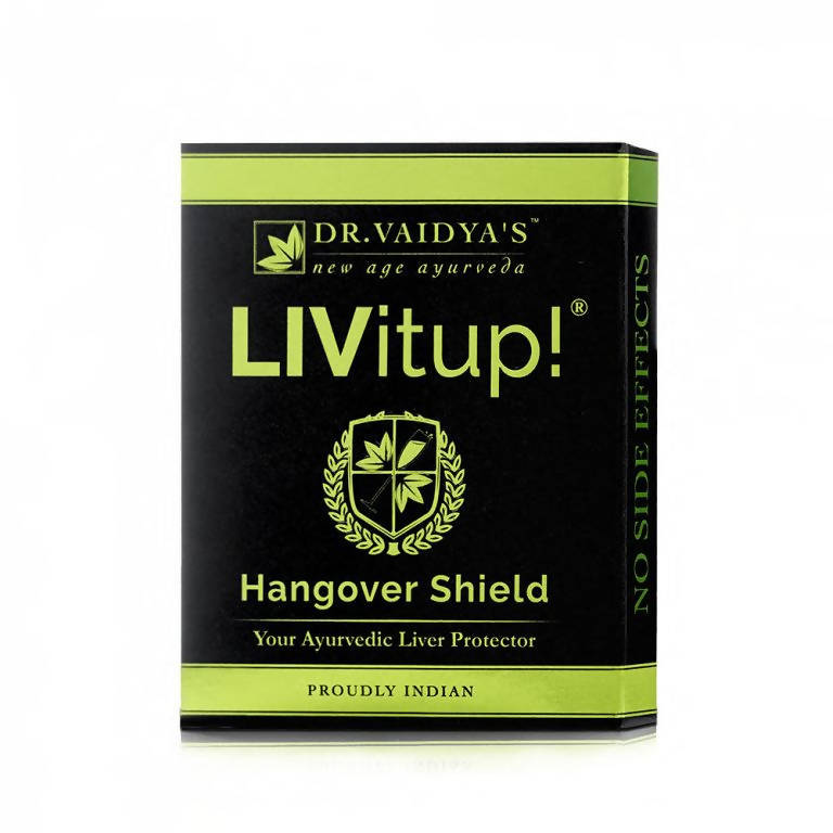 Dr. Vaidya's LIVitup Hangover Shield Capsules
