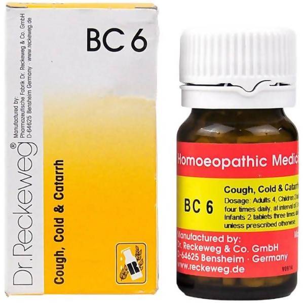 Dr. Reckeweg Bio Combination 6 (BC 6) Tablet