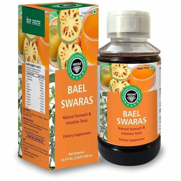 Heera Ayurvedic Bael Juice, sugar free Premium Juice- Controls Cholestrol