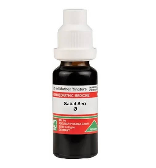 Adel Homeopathy Sabal Serr Mother Tincture Q