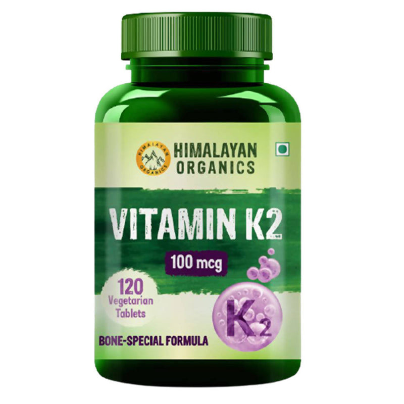 Himalayan Organics Vitamin K2 100 Mcg Tablets