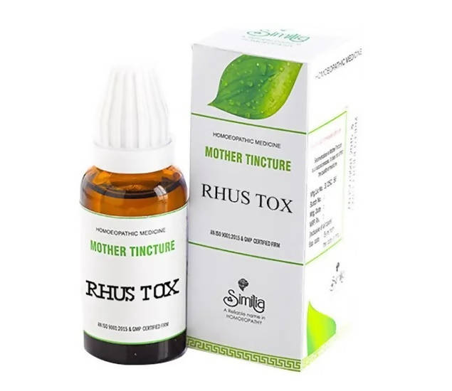 Similia Homeopathy Rhus Tox Mother Tincture Q