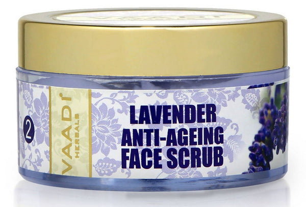 Vaadi Herbals Lavender Anti Ageing Face Scrub