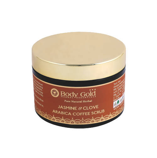 Body Gold Jasmine & Clove Arabica Coffee Scrub