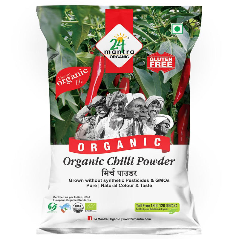 24 Mantra Organic Chilli Powder