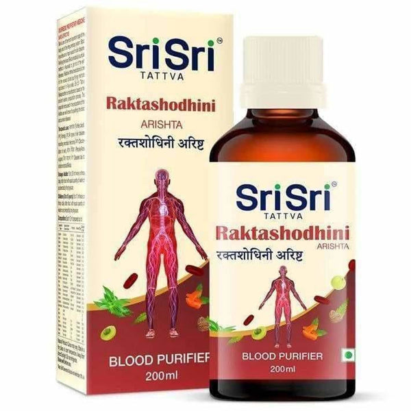 Sri Sri Tattva Raktashodhini Arishta Syrup - Blood Purifier (200 ml)