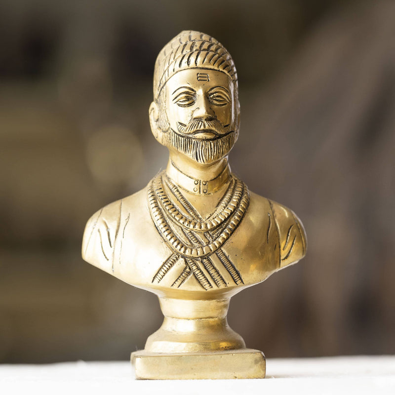 Myoksha Chhatrapati Shivaji Maharaj Brass Statue