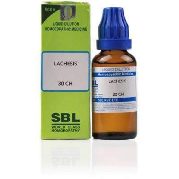 SBL Homeopathy Lachesis Dilution