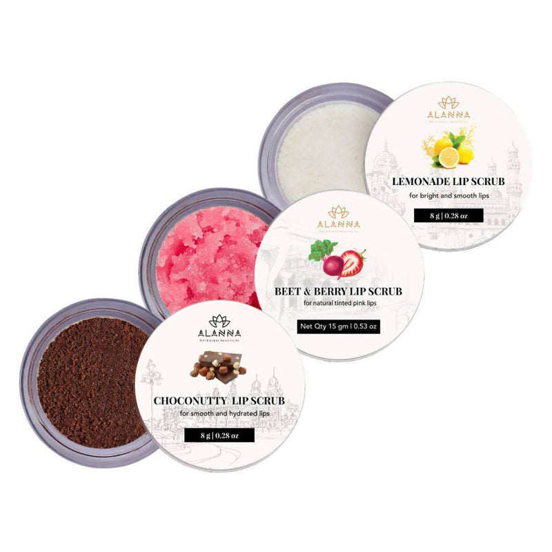 Alanna All Lip Scrubs Combo