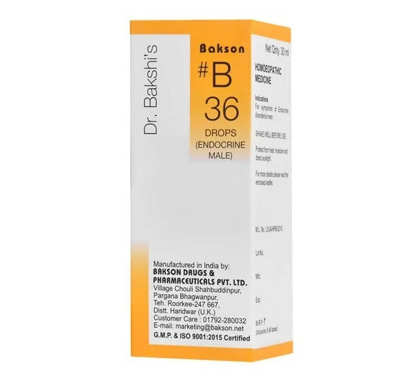 Bakson's Homeopathy B36 Drops