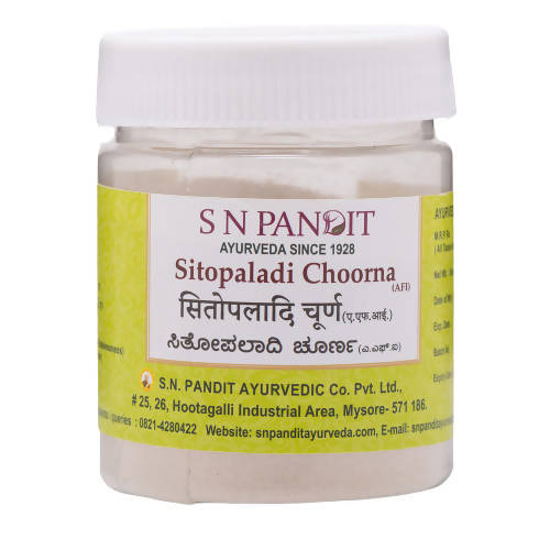 S N Pandit Ayurveda Sitopaladi Choorna