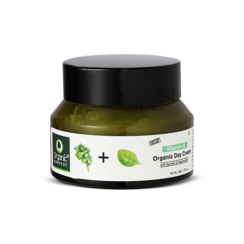 Organic Harvest Vitamin B Organic Day Cream with Spinach and Niacinamide