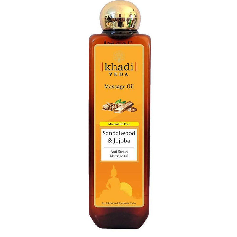 Khadi Veda Sandalwood & Jojoba Massage Oil