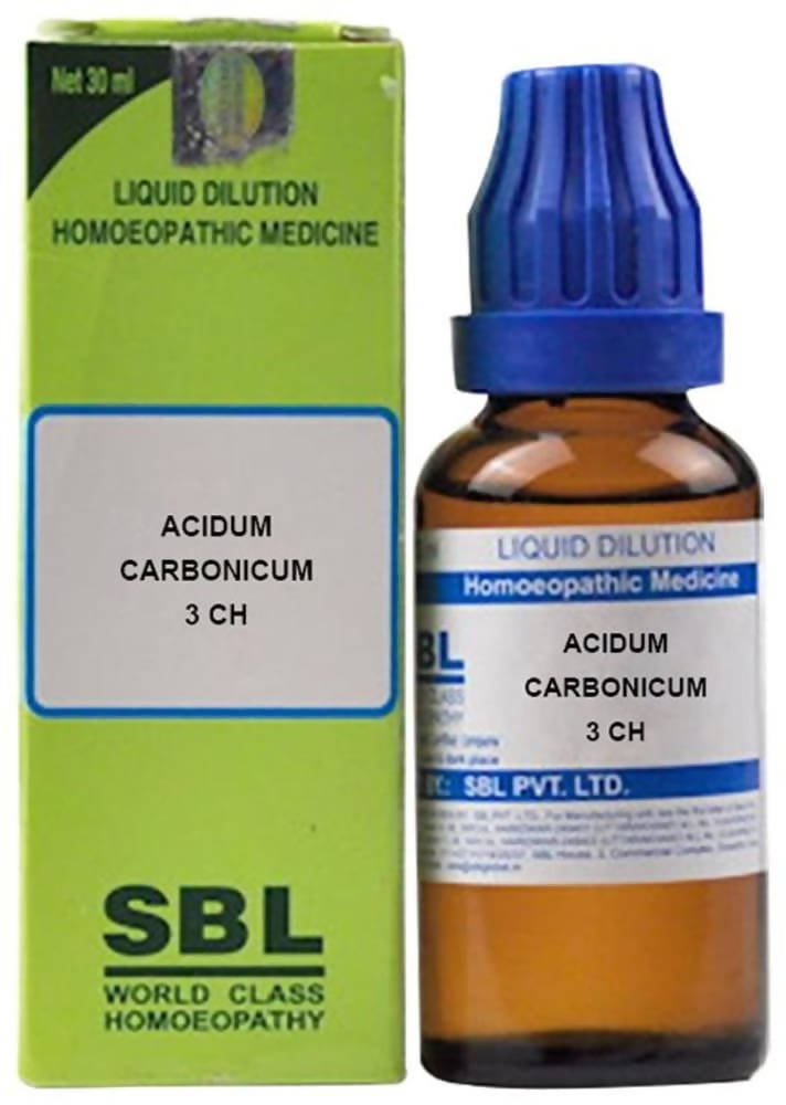 SBL Homeopathy Acidum Carbonicum Dilution