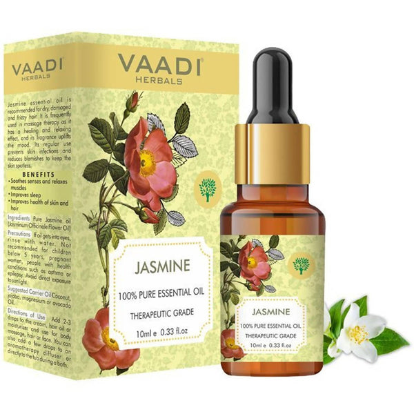 Vaadi Herbals Jasmine 100% Pure Essential Oil Therapeutic Grade