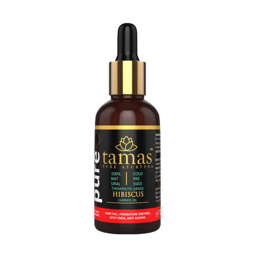 Tamas Pure Ayurveda 100% Natural Hibiscus Cold-Pressed Oil