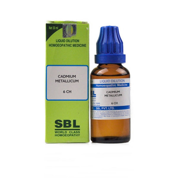 SBL Homeopathy Cadmium Metallicum Dilution