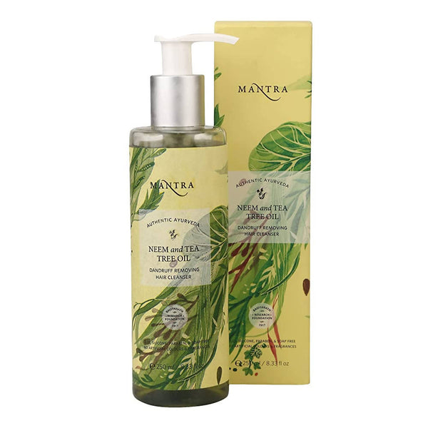 Mantra Herbal Neem & Tea Tree Oil Dandruff Removing Hair Cleanser