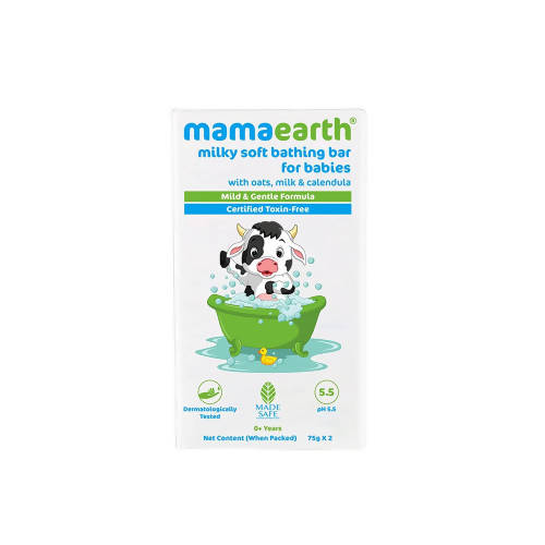 Mamaearth Milky Soft Bathing Bar for Babies