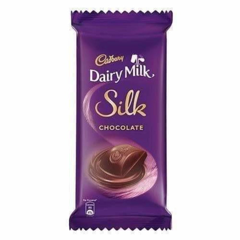 Cadbury Dairy Milk Silk Chocolate Bar, 60 gm ( Pack of 8)