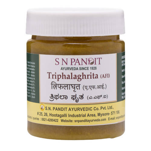 S N Pandit Ayurveda Triphala Ghrita