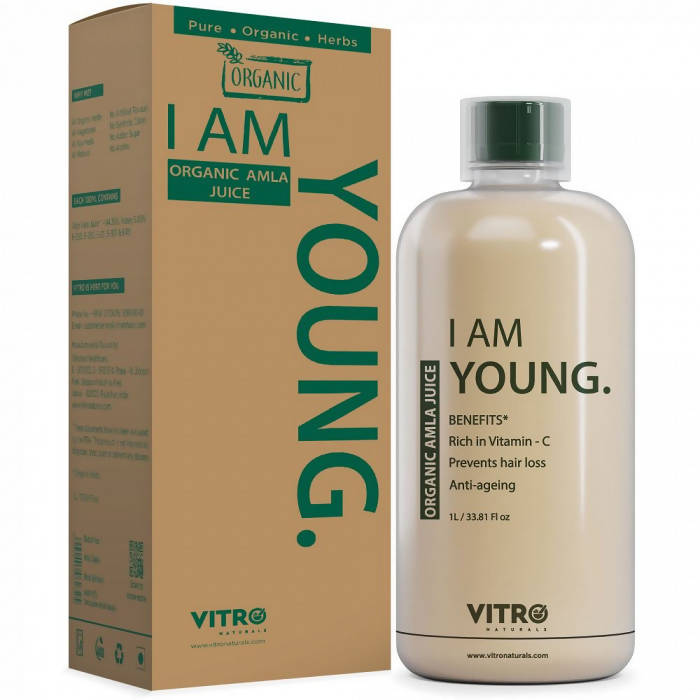 Vitro Naturals Organic Amla Juice I Am Young