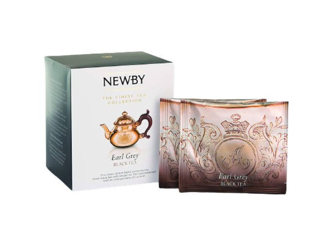 Newby Earl Grey Silken Pyramids Black Tea