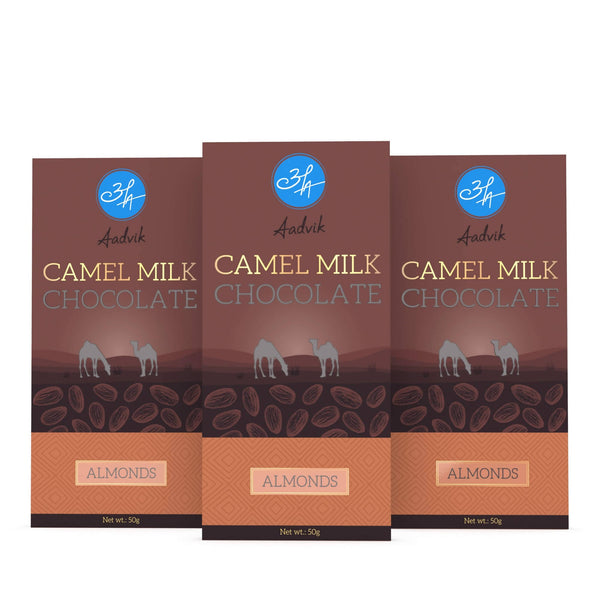 Aadvik Camel Milk Chocolates With Almonds