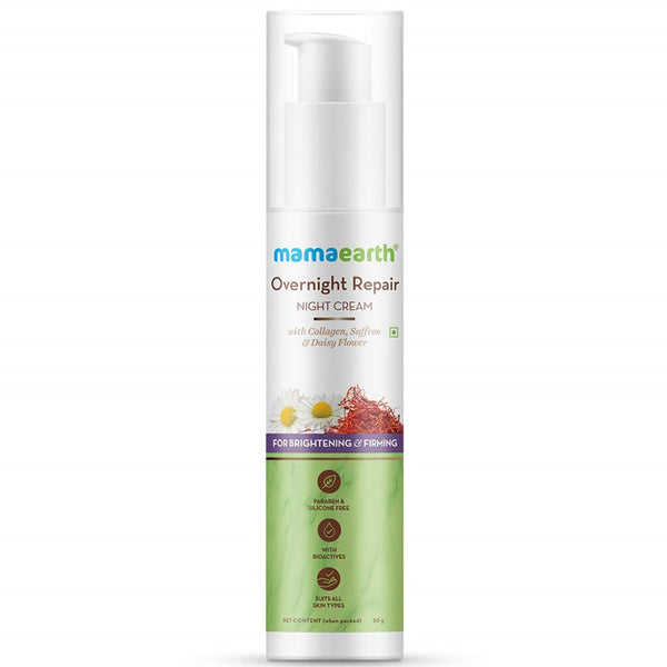 Mamaearth Overnight Repair Night Cream Brightening & Firming